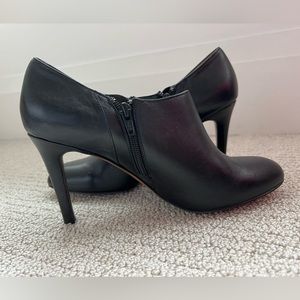 Coach heeled booties size 8